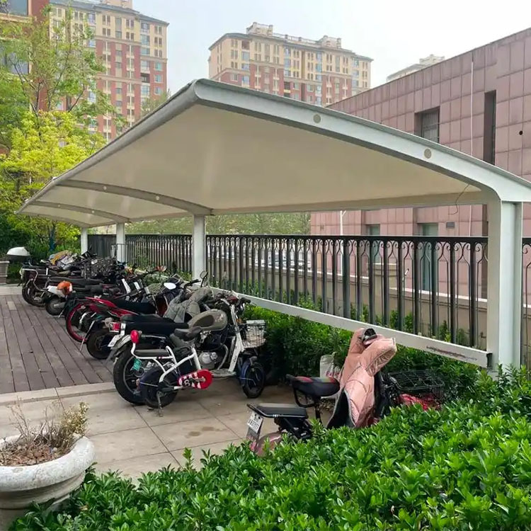 平潭县膜结构电动车棚